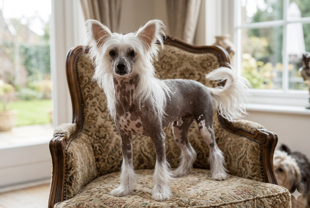 Chien chinois à crête