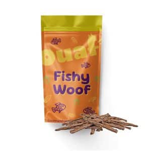 Ouaf Lamelles de Saumon - Friandise pour chiens