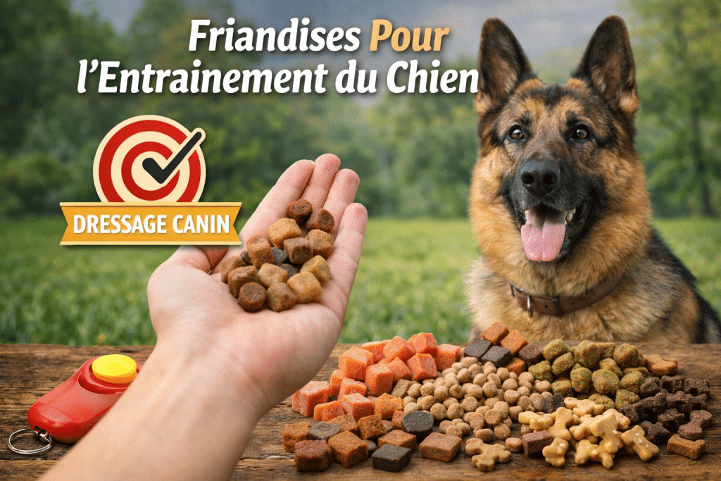 Friandises pour l'entraînement du chien
