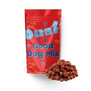 Friandises pour chien naturelles : lapin et cabillaud