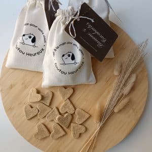 Biscuits pour chien Banane et Cacahuètes