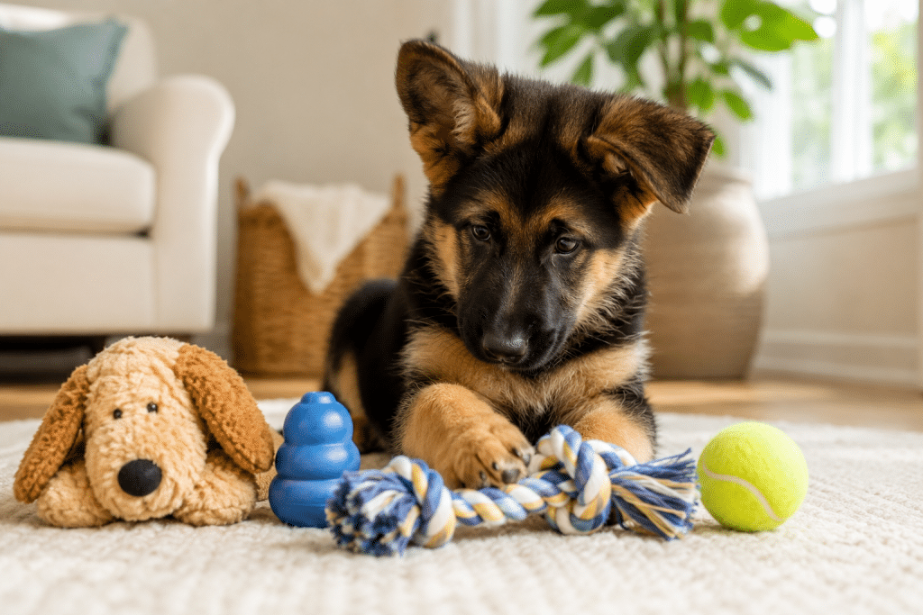 Comment choisir les jouets pour un chiot