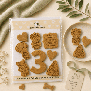 Biscuits pour chien Bon Anniversaire