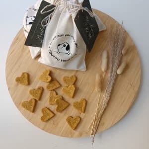 Biscuits pour chien – Poulet & Courge Bio