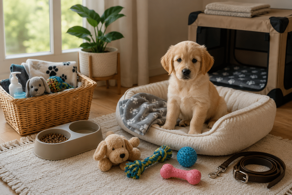 Préparer l’arrivée d’un chiot à la maison