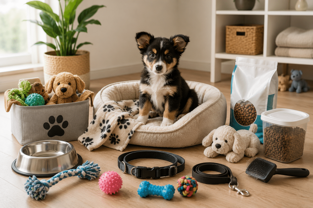 Que faut-il acheter pour un chiot ? La liste complète des indispensables