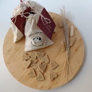 biscuits pomme miel pour chien