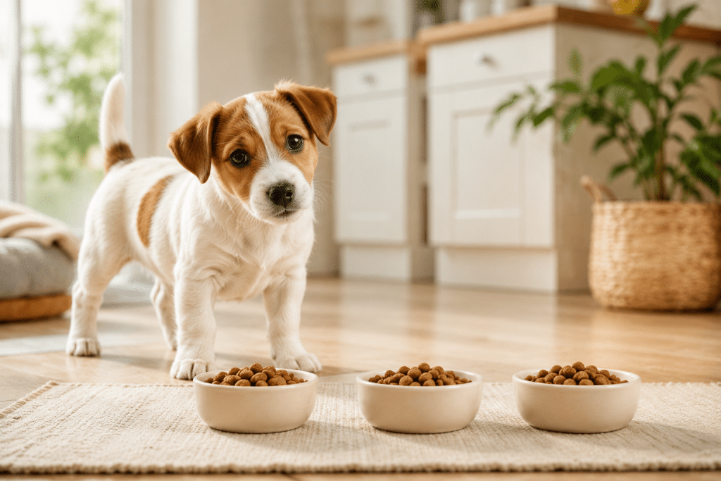 Combien de repas par jour pour un chiot ?